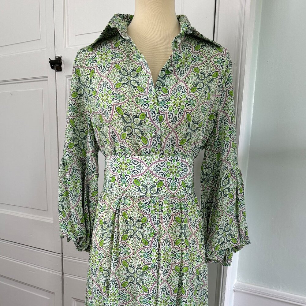 Catherine Prevost Archival Print Tea Dress